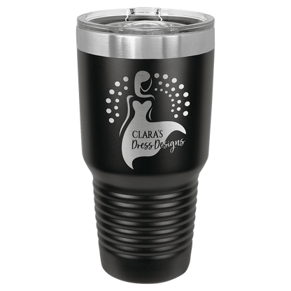 Personalized Stainless Steel 30 oz. Insulated Tumbler with Slider Lid