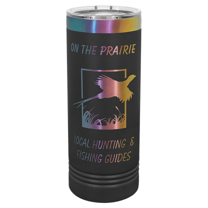 Personalized 22 oz Prism Lip Skinny Tumbler – Custom Laser-Engraved Travel Mug