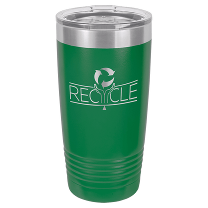 Personalized Stainless Steel 20 oz Insulated Tumbler with Slider Lid