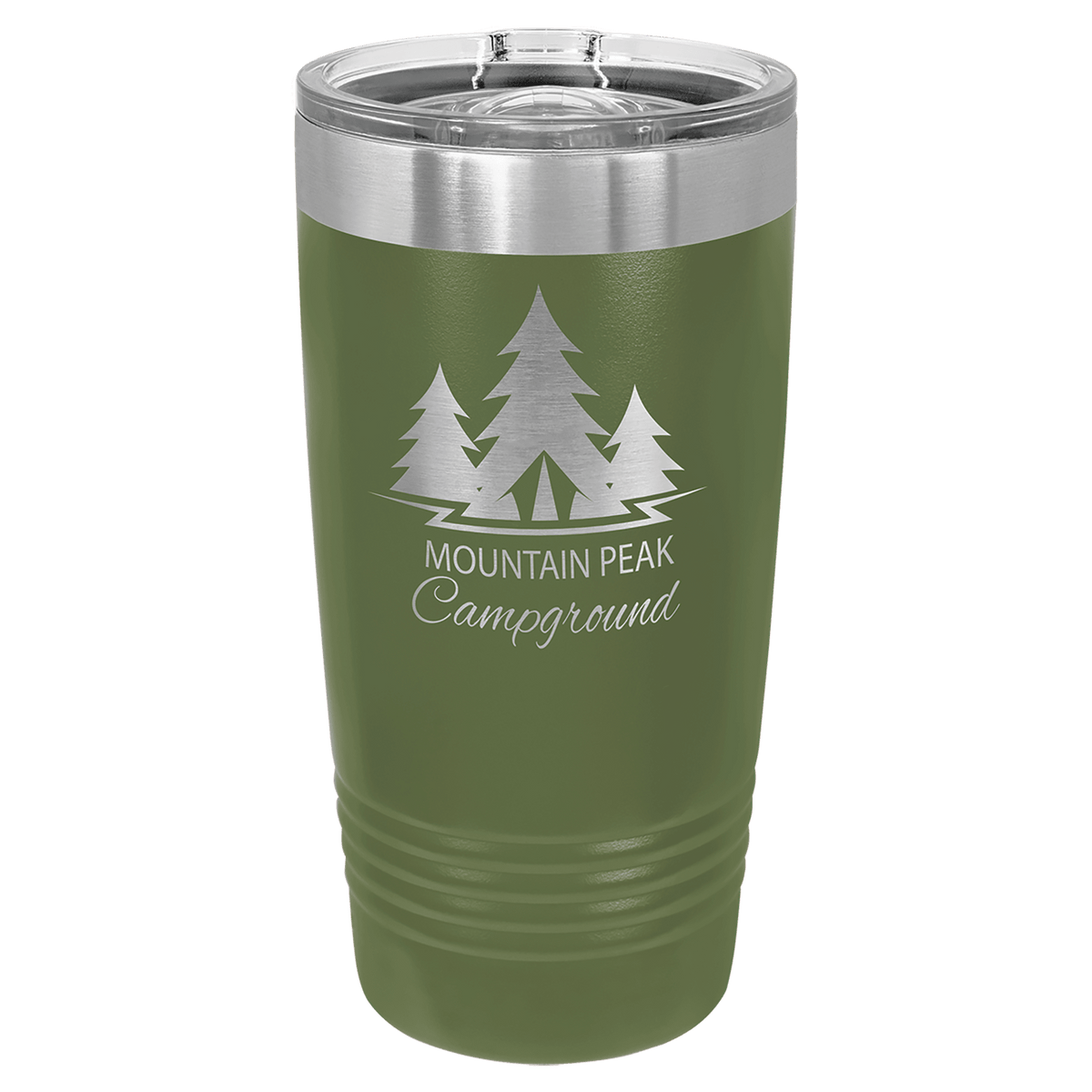 Personalized Stainless Steel 20 oz Insulated Tumbler with Slider Lid