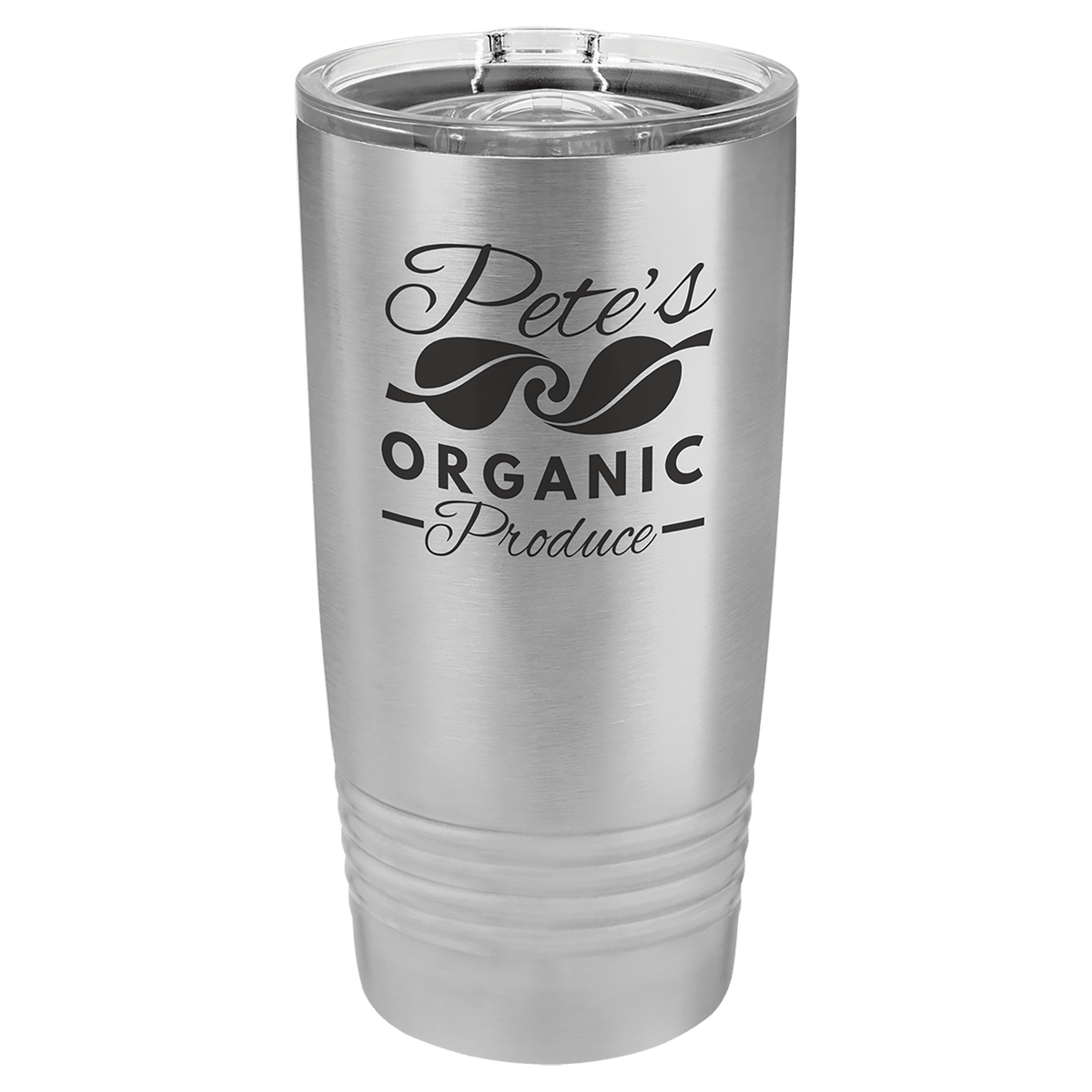 Personalized Stainless Steel 20 oz Insulated Tumbler with Slider Lid