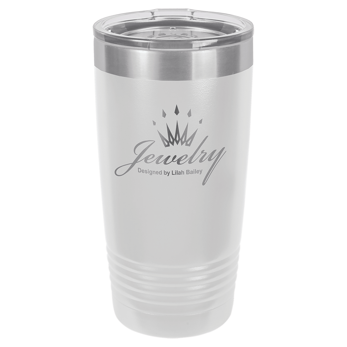 Personalized Stainless Steel 20 oz Insulated Tumbler with Slider Lid